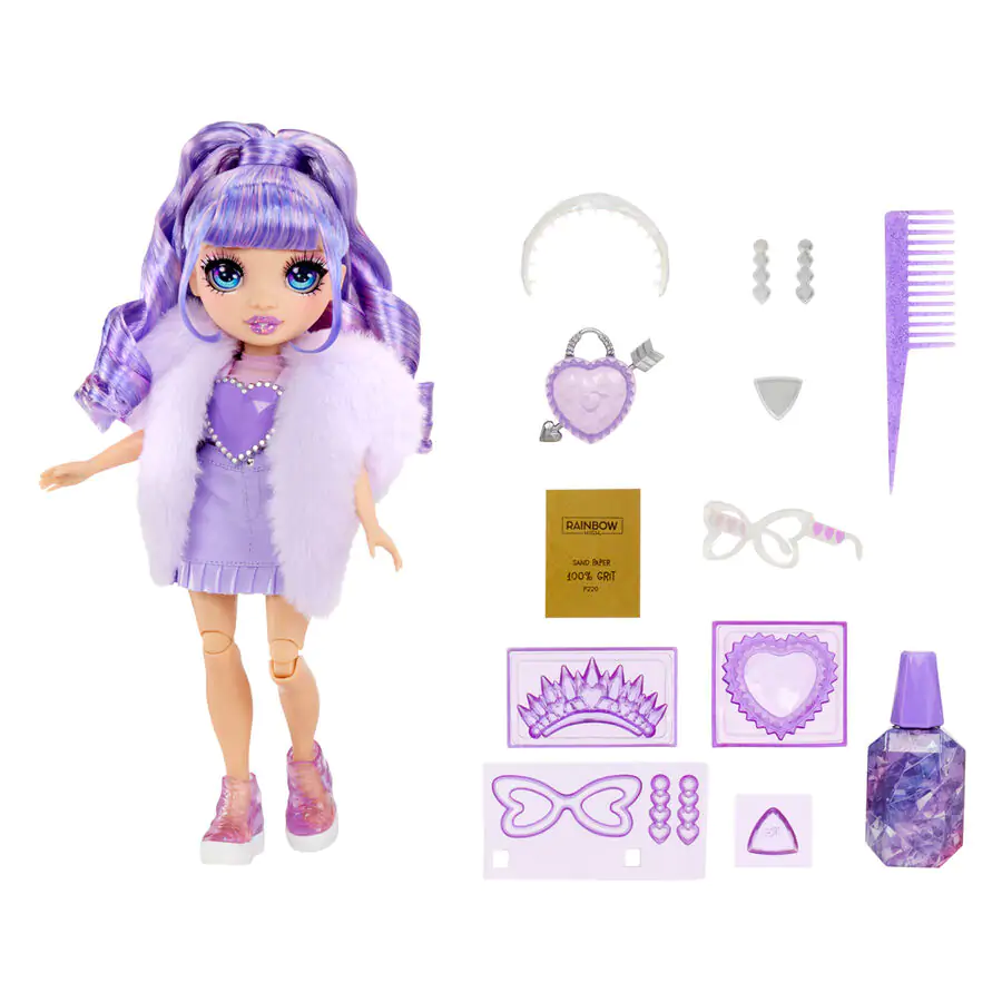 Lalka Rainbow High Crystal Fashion Violet zdjęcie produktu