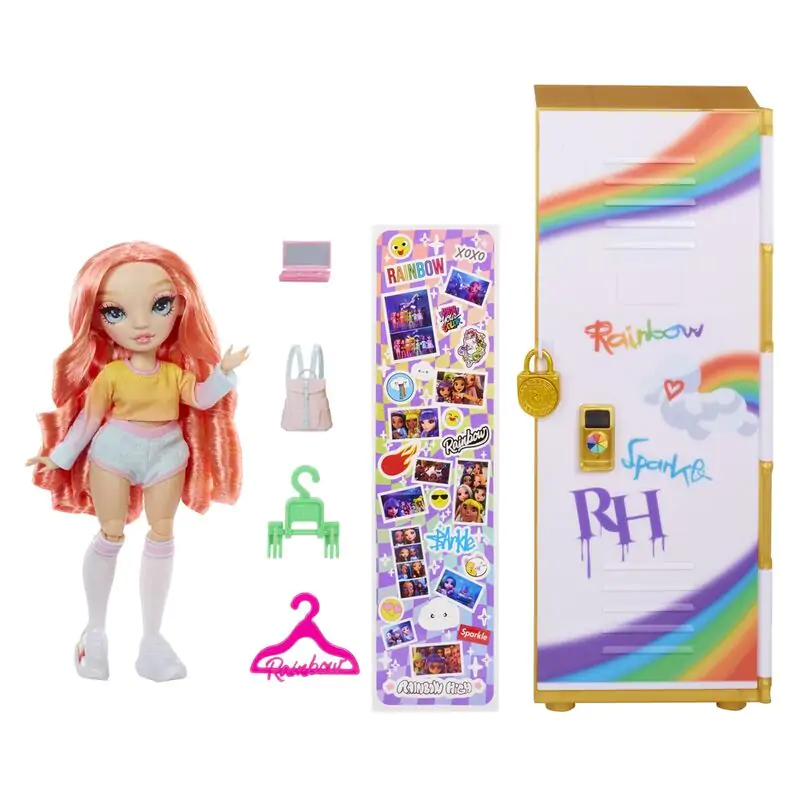 Lalka Rainbow High z zestawem szafki zdjęcie produktu