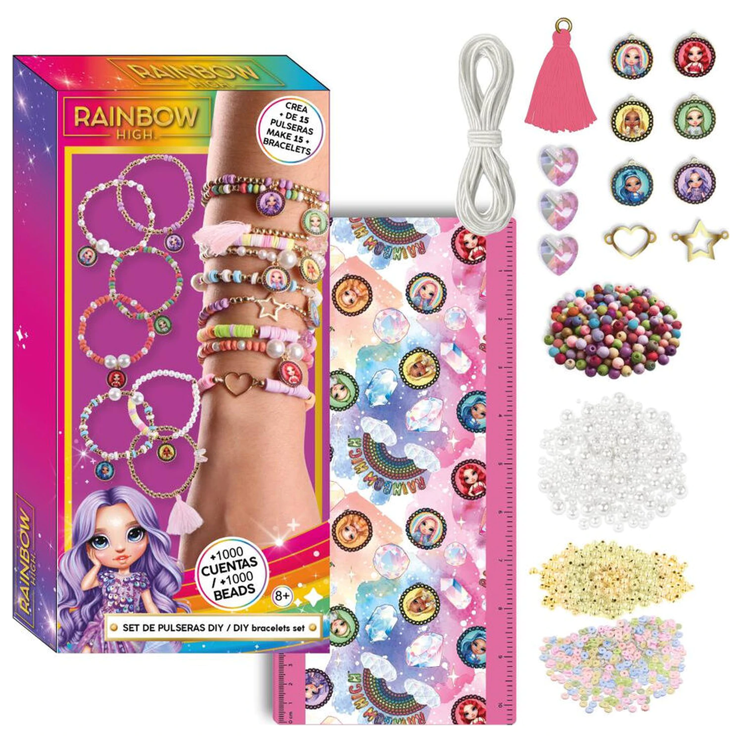 Rainbow High zestaw do tworzenia bransoletek zdjęcie produktu