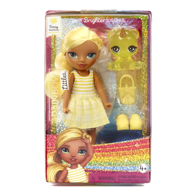 Lalka Rainbow High little fashion Daisy żółta zdjęcie produktu
