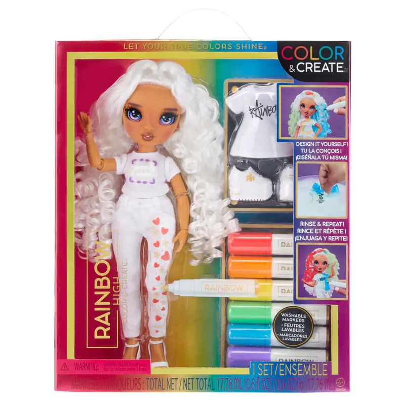 Lalka Rainbow High Purple Eyes 26 cm zdjęcie produktu