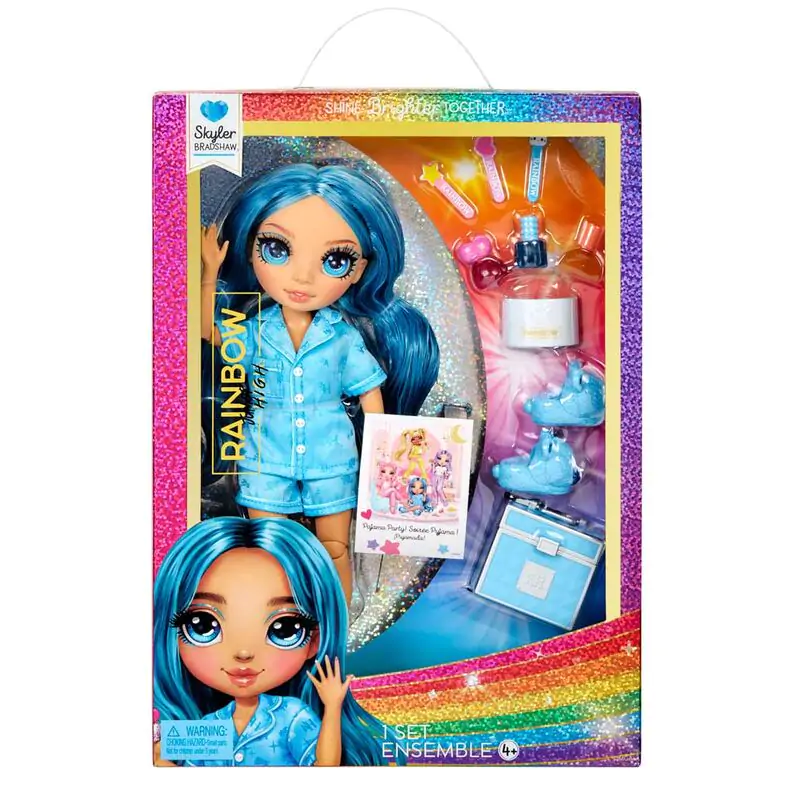 Rainbow High piżama party lalka Skyler 22 cm zdjęcie produktu