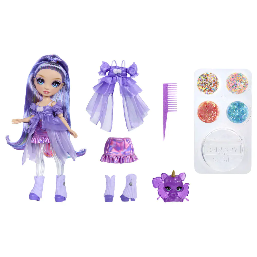 Rainbow High Rainbow Shimmers Lalka Fantasy Violet zdjęcie produktu