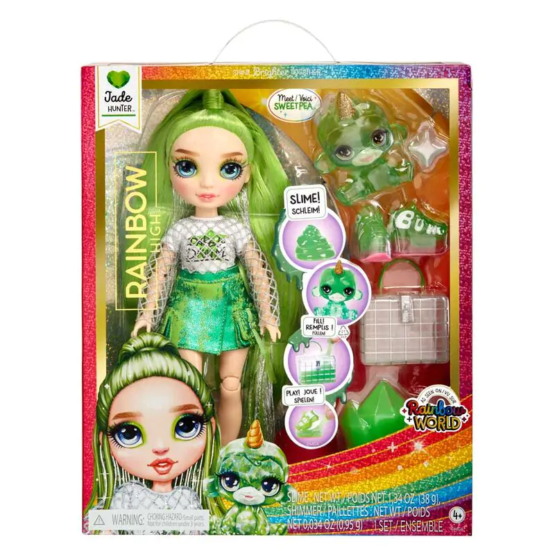 Rainbow High Rainbow World Jade lalka 25 cm zdjęcie produktu