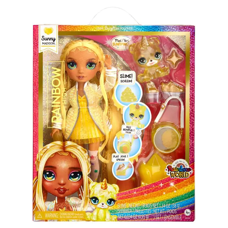 Rainbow High Rainbow World Sunny lalka 25 cm zdjęcie produktu