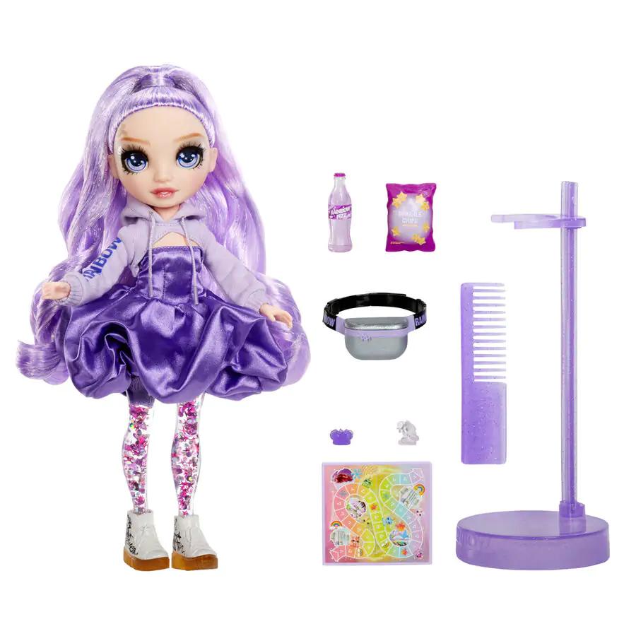 Lalka Rainbow High Sparkle & Shine Viola doll zdjęcie produktu