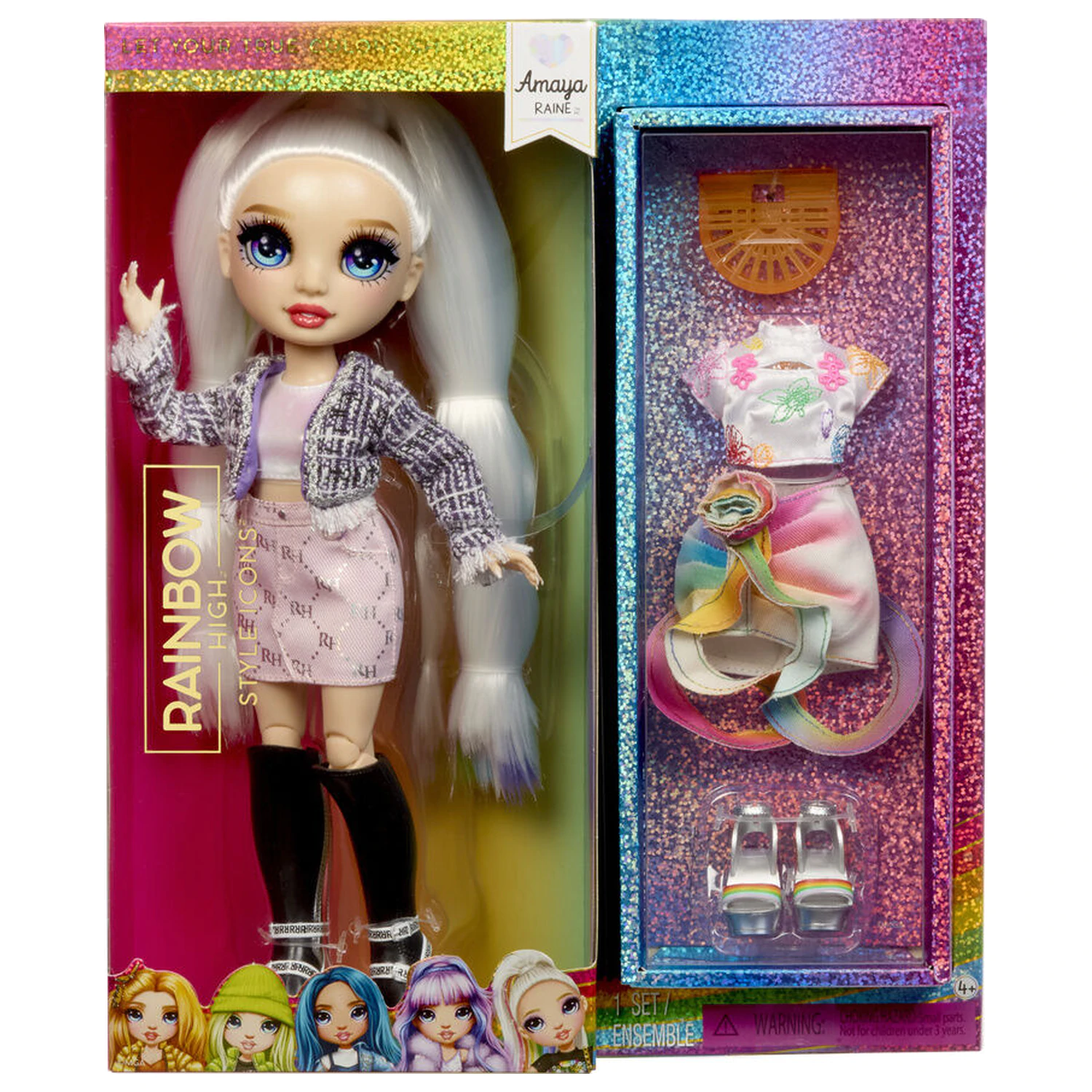 Rainbow High Style Icons Lalki Fashion Amaya Lalka zdjęcie produktu