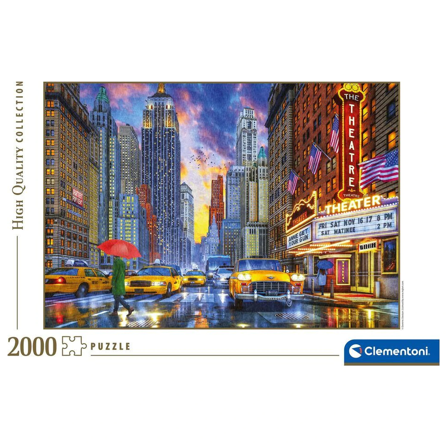 Rainy Manhattan puzzle 2000 elementów zdjęcie produktu