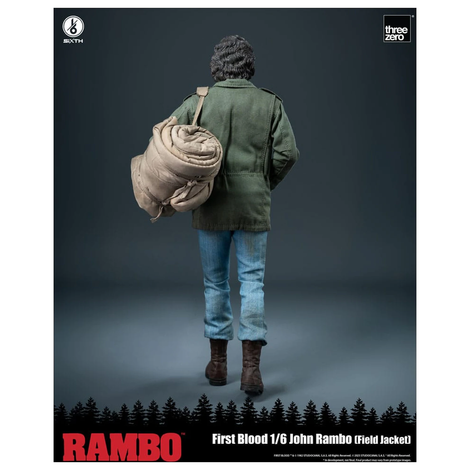 Rambo: Pierwsza krew figurka akcji 1/6 John Rambo (Kurtka polowa) 31 cm zdjęcie produktu