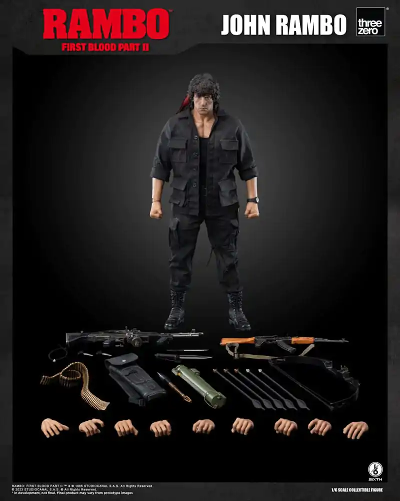 Rambo: First Blood II Figurka Akcji 1/6 John Rambo 30 cm zdjęcie produktu