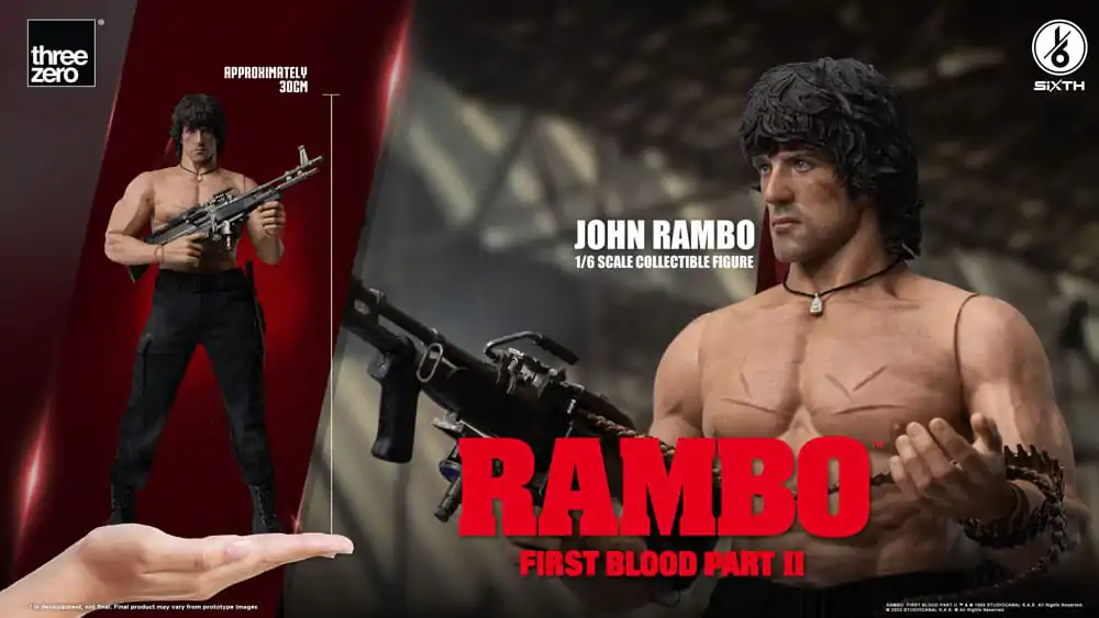 Rambo: First Blood II Figurka Akcji 1/6 John Rambo 30 cm zdjęcie produktu