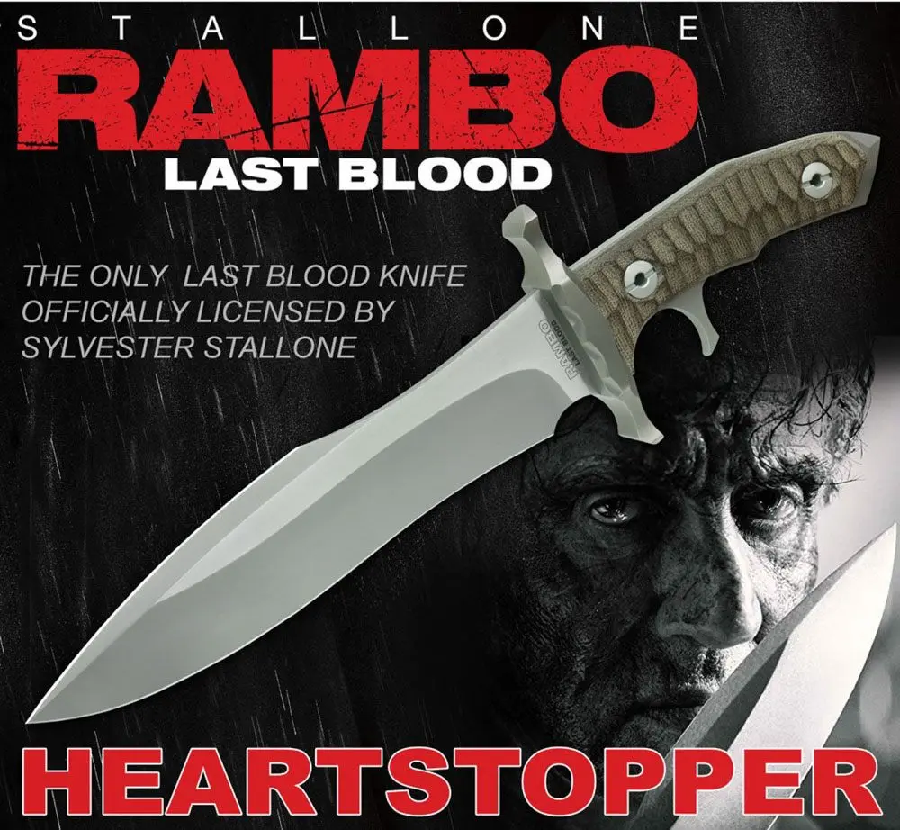 Rambo: Last Blood Replika 1/1 Nóż Heartstopper 38 cm zdjęcie produktu