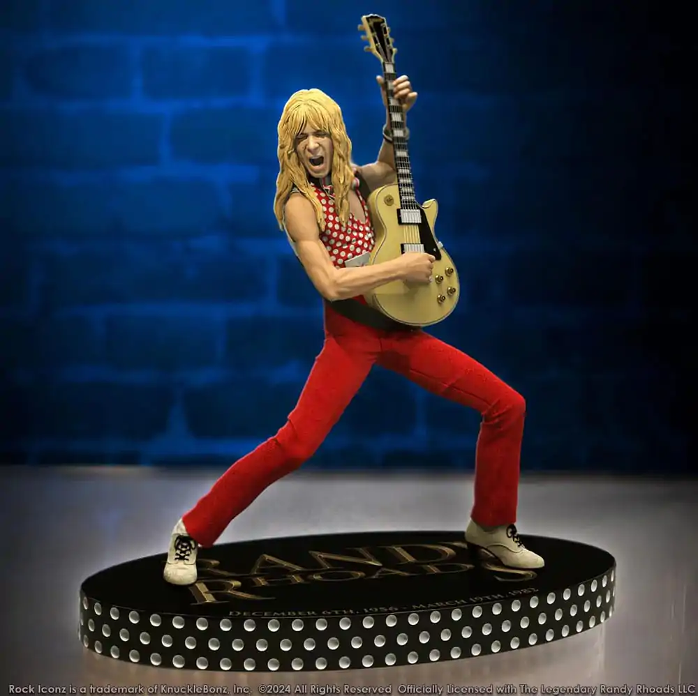 Randy Rhoads IV Rock Iconz Statue The Early Years Red Version Statua 24 cm zdjęcie produktu