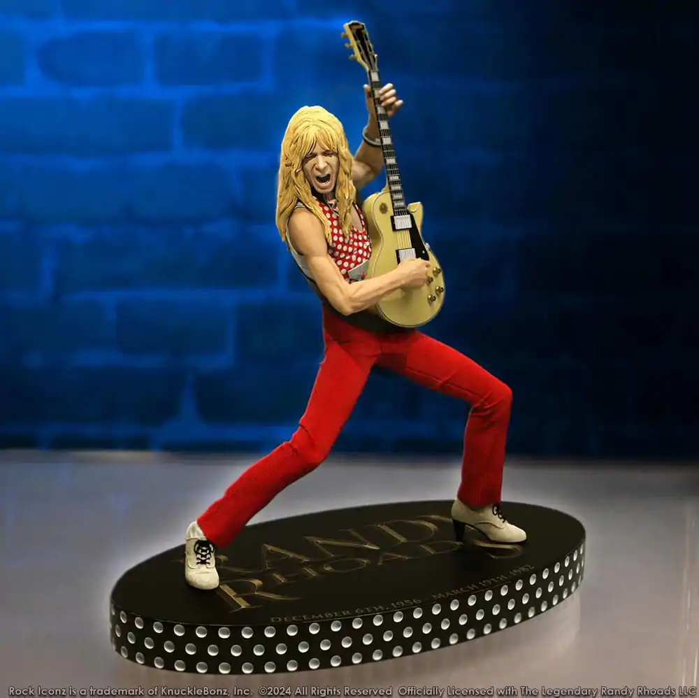 Randy Rhoads IV Rock Iconz Statue The Early Years Red Version Statua 24 cm zdjęcie produktu