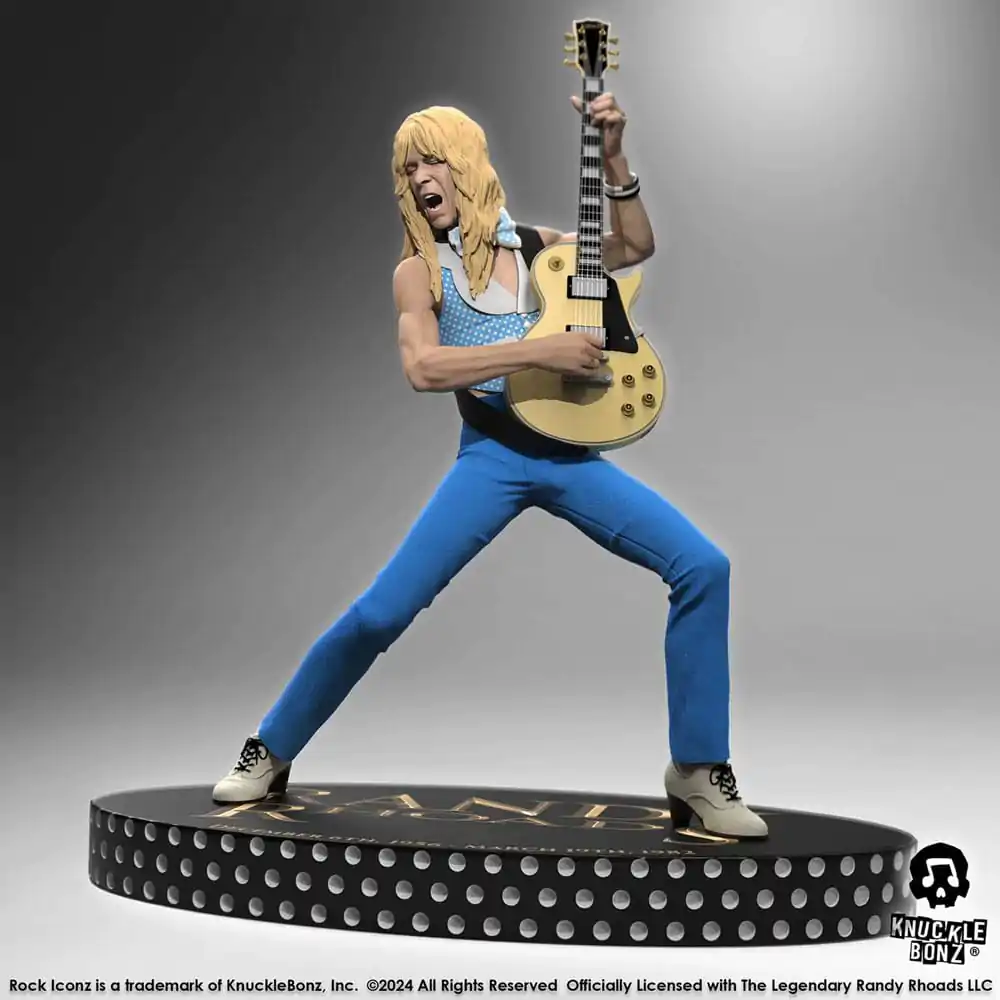 Randy Rhoads IV Rock Iconz Statue The Early Years Blue Version 24 cm Figurka zdjęcie produktu