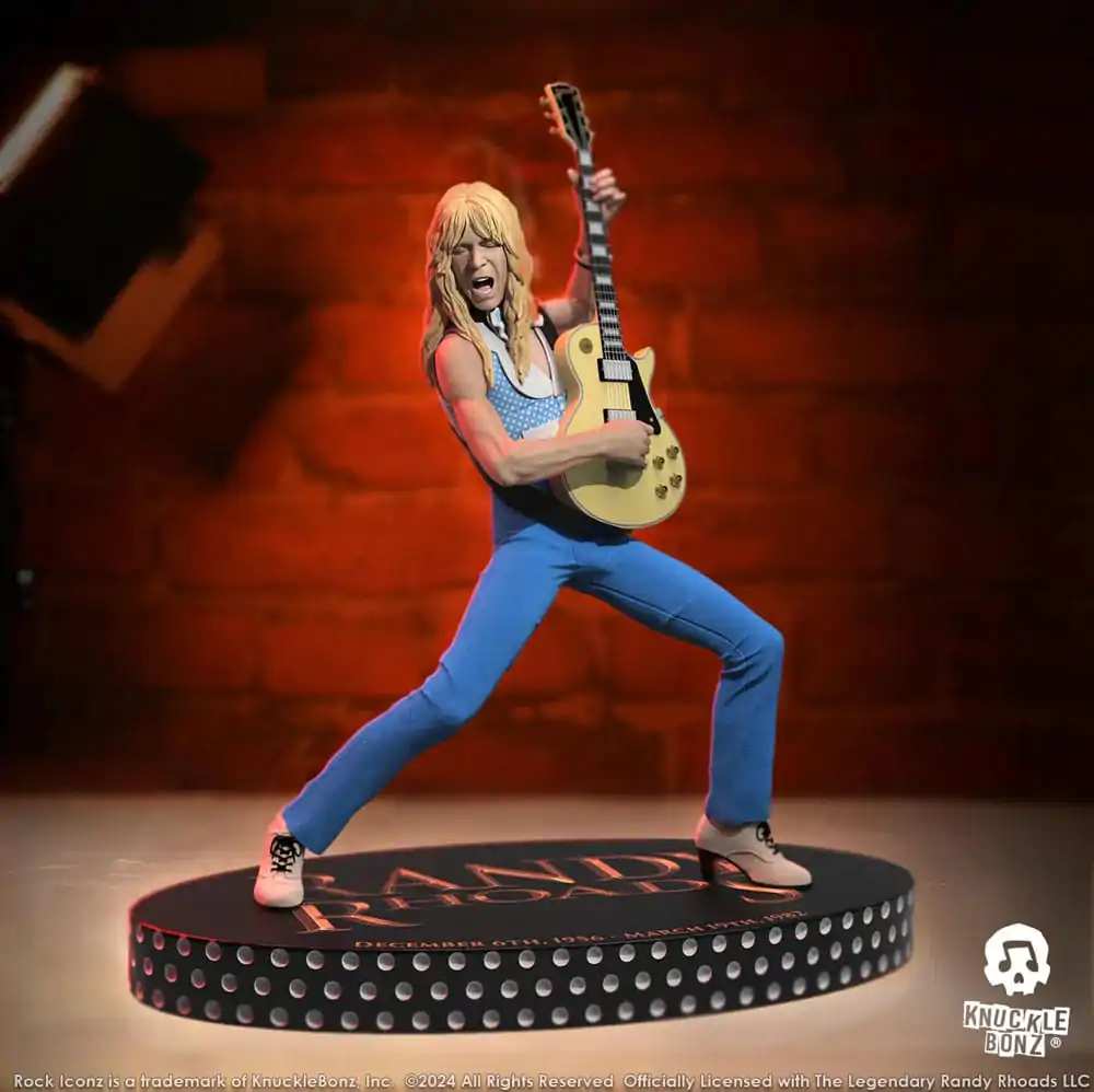 Randy Rhoads IV Rock Iconz Statue The Early Years Blue Version 24 cm Figurka zdjęcie produktu