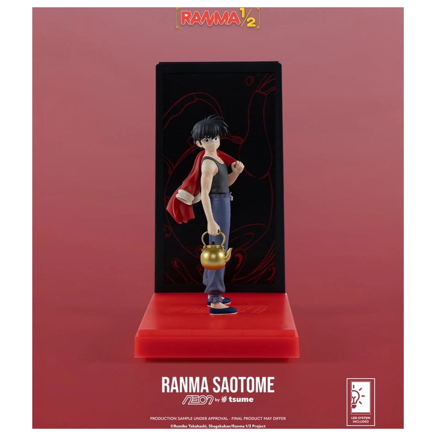 Figurka Ranma Neon 1/9 Ranma Saotome Boy 20 cm zdjęcie produktu