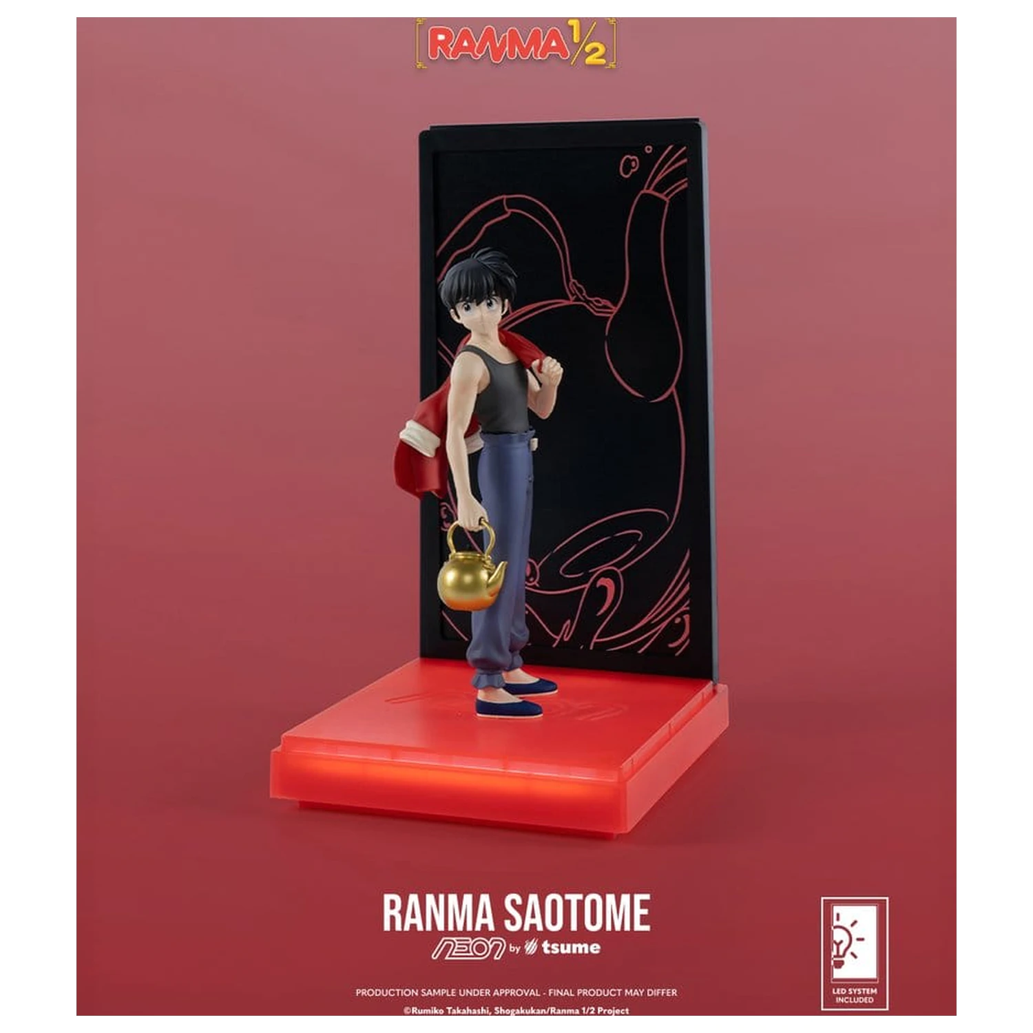 Figurka Ranma Neon 1/9 Ranma Saotome Boy 20 cm zdjęcie produktu