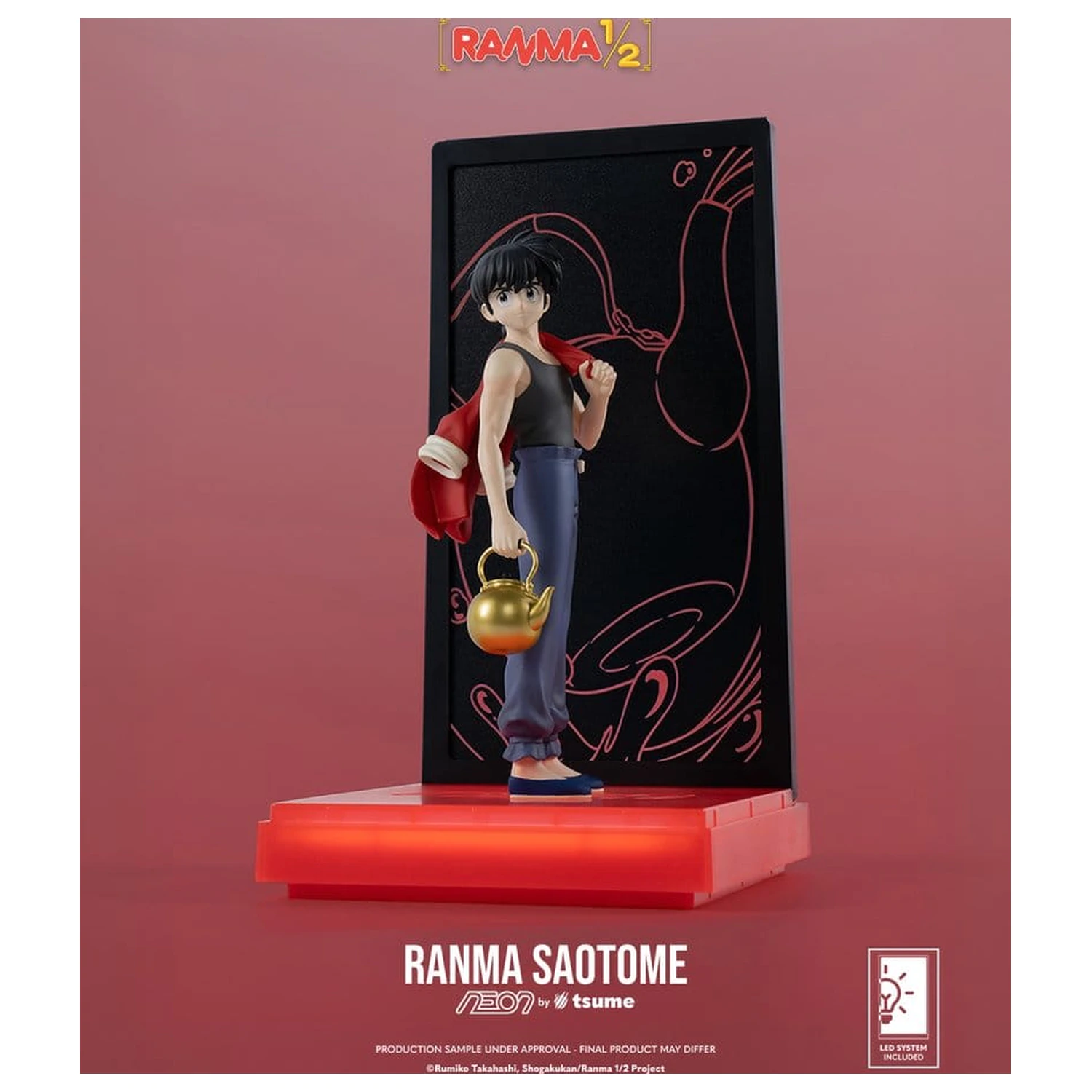 Figurka Ranma Neon 1/9 Ranma Saotome Boy 20 cm zdjęcie produktu