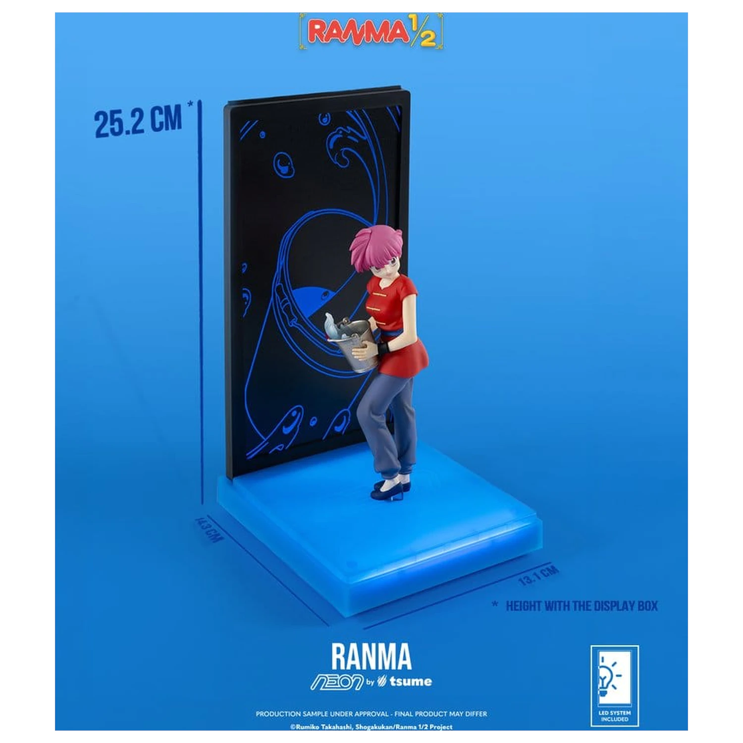 Figurka Ranma Neon 1/9 Ranma Saotome Girl 20 cm zdjęcie produktu