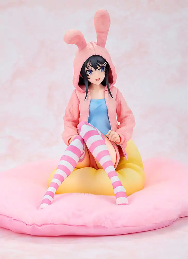 Rascal Does Not Dream of a Knapsack Kid Figurka PVC 1/7 Mai Sakurajima Hoodie Look Rabbit Ears Ver. 18 cm zdjęcie produktu