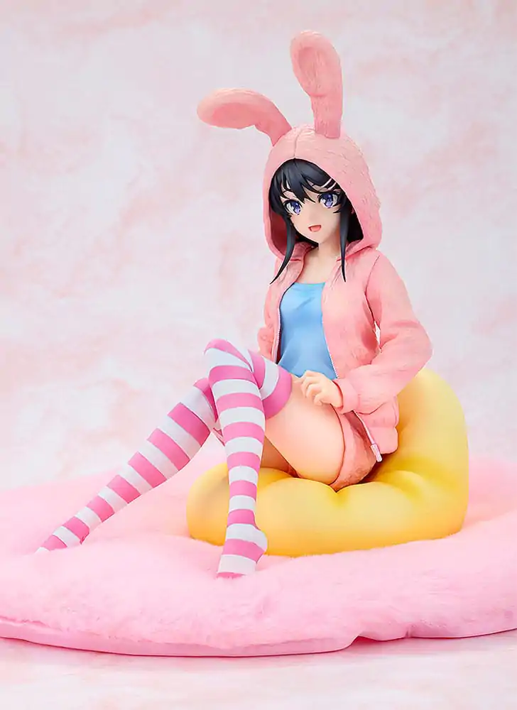 Rascal Does Not Dream of a Knapsack Kid Figurka PVC 1/7 Mai Sakurajima Hoodie Look Rabbit Ears Ver. 18 cm zdjęcie produktu