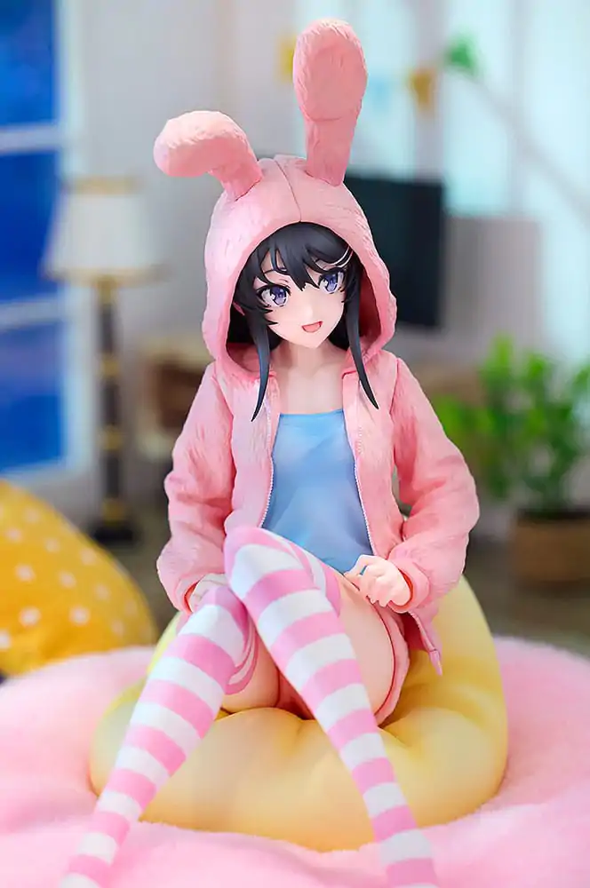 Rascal Does Not Dream of a Knapsack Kid Figurka PVC 1/7 Mai Sakurajima Hoodie Look Rabbit Ears Ver. 18 cm zdjęcie produktu