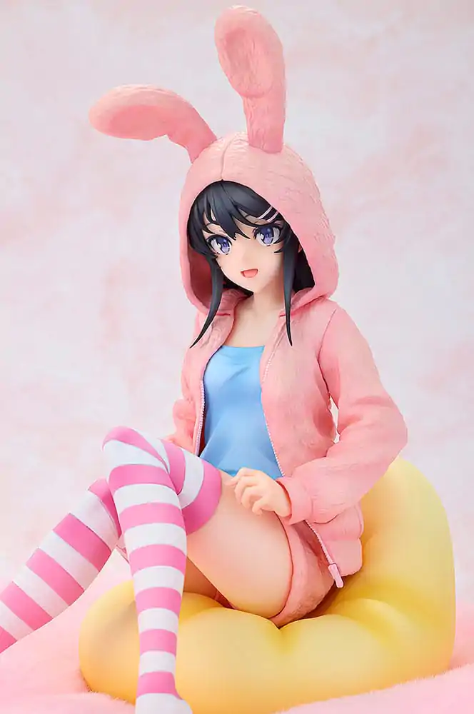 Rascal Does Not Dream of a Knapsack Kid Figurka PVC 1/7 Mai Sakurajima Hoodie Look Rabbit Ears Ver. 18 cm zdjęcie produktu