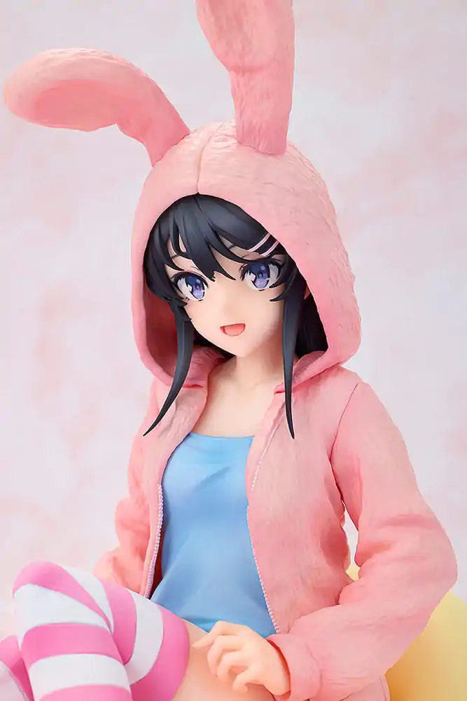 Rascal Does Not Dream of a Knapsack Kid Figurka PVC 1/7 Mai Sakurajima Hoodie Look Rabbit Ears Ver. 18 cm zdjęcie produktu