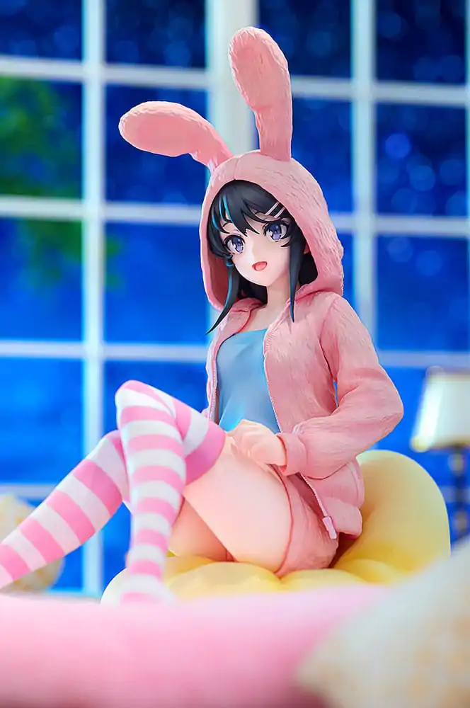 Rascal Does Not Dream of a Knapsack Kid Figurka PVC 1/7 Mai Sakurajima Hoodie Look Rabbit Ears Ver. 18 cm zdjęcie produktu