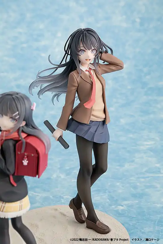 Rascal Does Not Dream of a Knapsack Kid Statua PVC Mai Sakurajima High School Graduation Ver. & Knapsack Kid 19 cm zdjęcie produktu