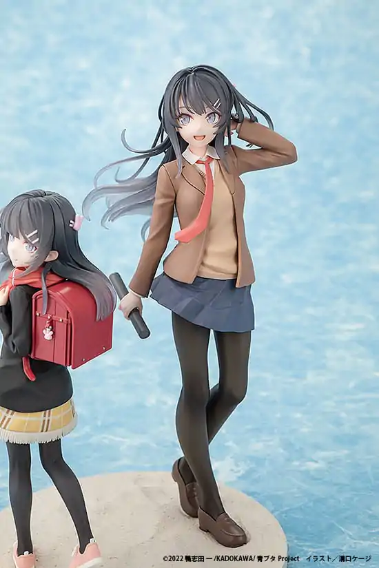 Rascal Does Not Dream of a Knapsack Kid Statua PVC Mai Sakurajima High School Graduation Ver. & Knapsack Kid 19 cm zdjęcie produktu