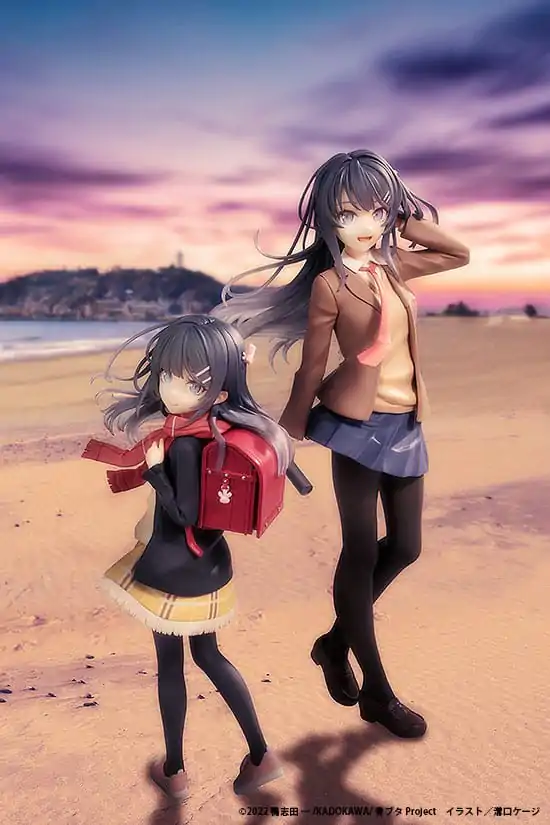 Rascal Does Not Dream of a Knapsack Kid Statua PVC Mai Sakurajima High School Graduation Ver. & Knapsack Kid 19 cm zdjęcie produktu