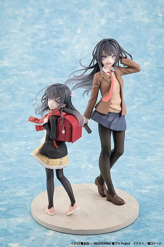 Rascal Does Not Dream of a Knapsack Kid Statua PVC Mai Sakurajima High School Graduation Ver. & Knapsack Kid 19 cm zdjęcie produktu