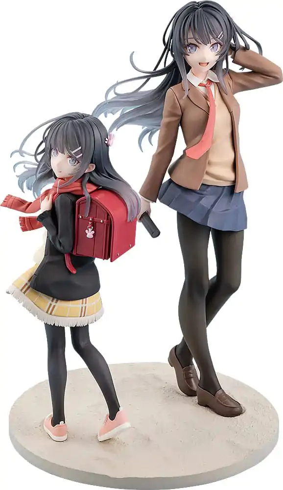 Rascal Does Not Dream of a Knapsack Kid Statua PVC Mai Sakurajima High School Graduation Ver. & Knapsack Kid 19 cm zdjęcie produktu