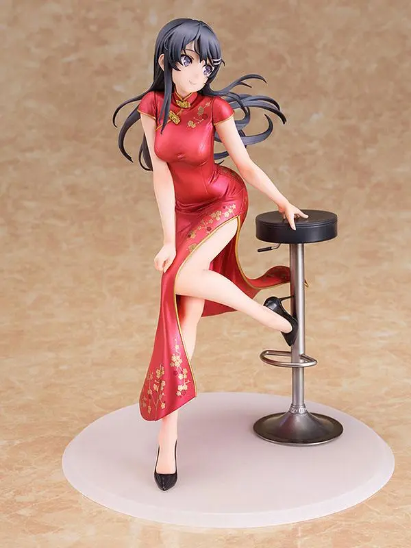 Rascal Does Not Dream of Bunny Girl Senpai Figurka 1/7 Mai Sakurajima Chinese Dress Ver. 22 cm zdjęcie produktu