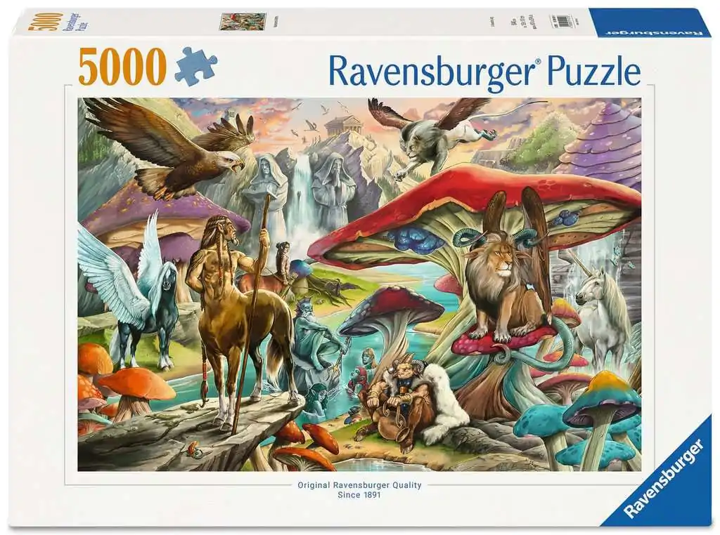 Puzzle Ravensburger Mushrooms & Myths (5000 elementów) zdjęcie produktu