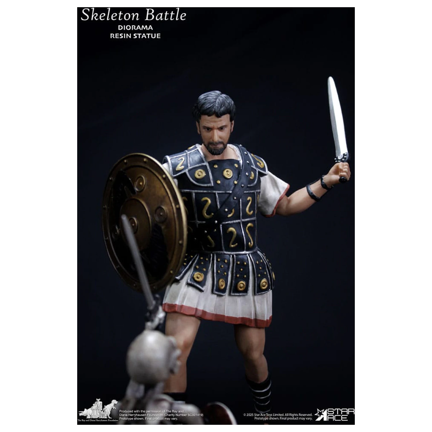 Ray Harryhausen Diorama 1/8 Scena Bitwy Szkieletów 30 cm zdjęcie produktu