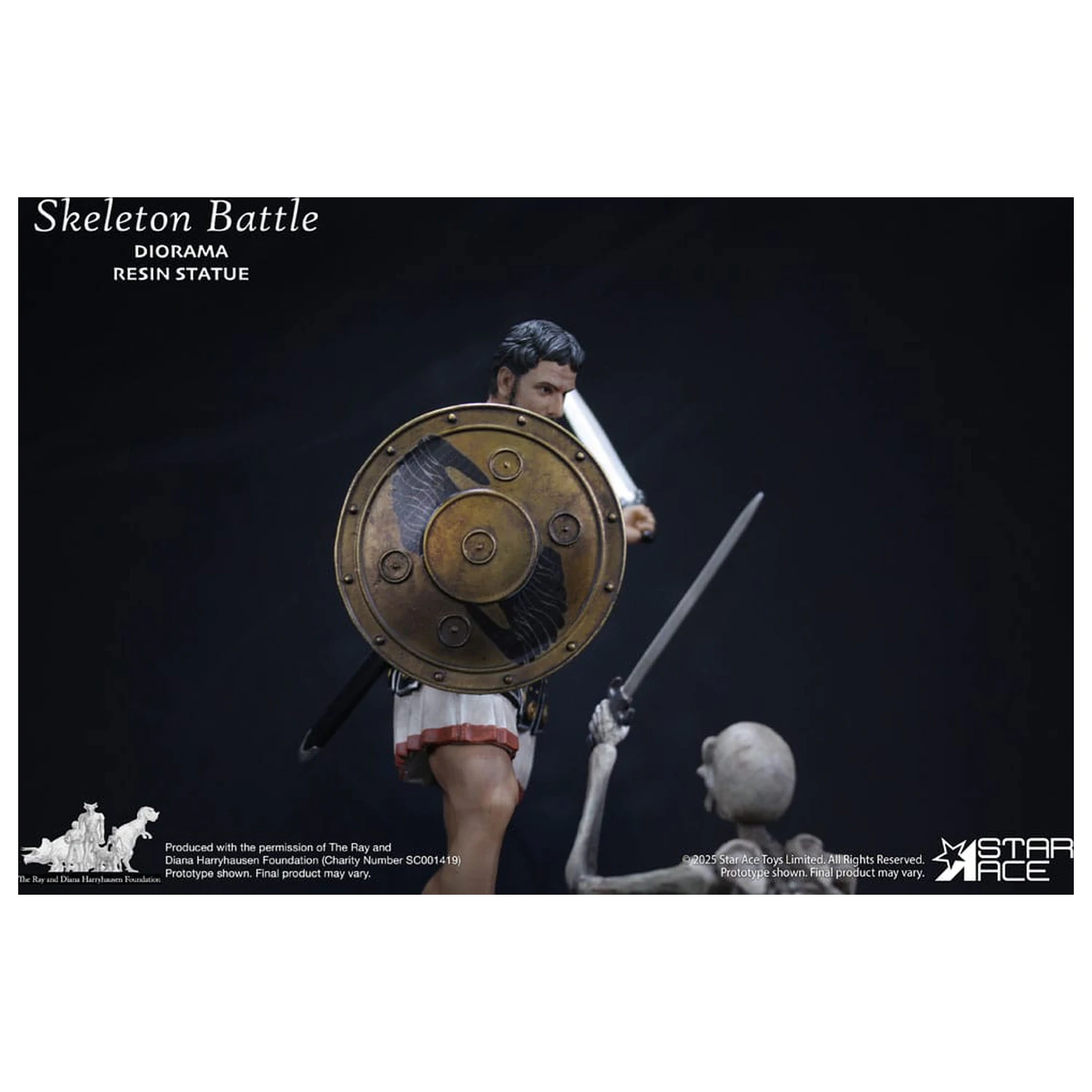 Ray Harryhausen Diorama 1/8 Scena Bitwy Szkieletów 30 cm zdjęcie produktu