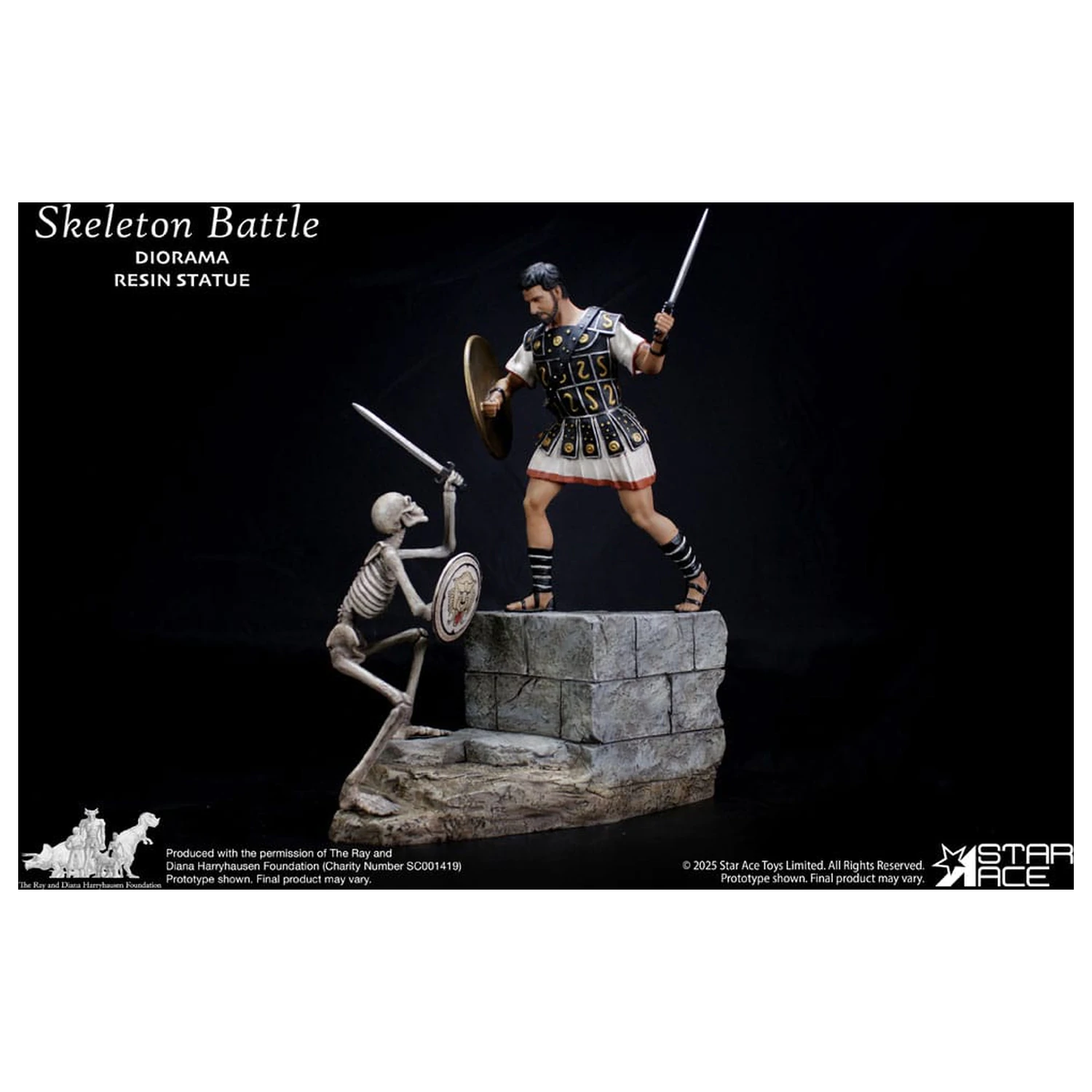 Ray Harryhausen Diorama 1/8 Scena Bitwy Szkieletów 30 cm zdjęcie produktu