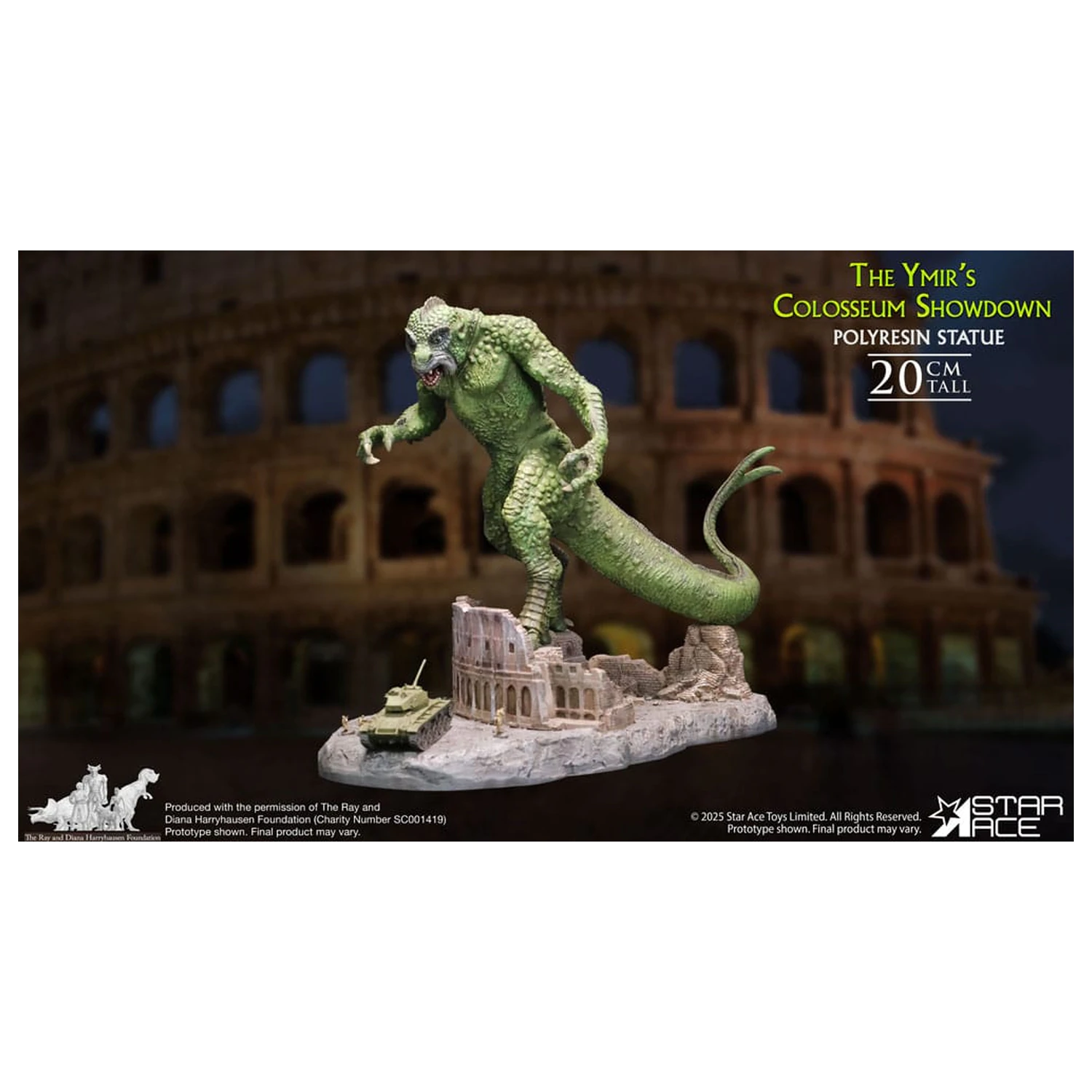 Ray Harryhausen Diorama 1/8 Starcie Ymira na Koloseum 20 cm zdjęcie produktu