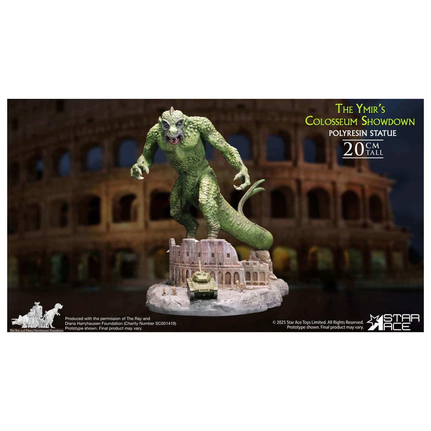 Ray Harryhausen Diorama 1/8 Starcie Ymira na Koloseum 20 cm zdjęcie produktu