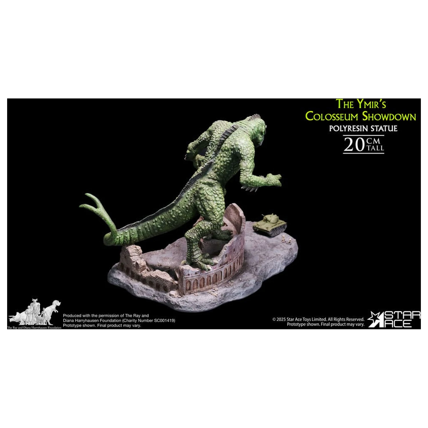 Ray Harryhausen Diorama 1/8 Starcie Ymira na Koloseum 20 cm zdjęcie produktu