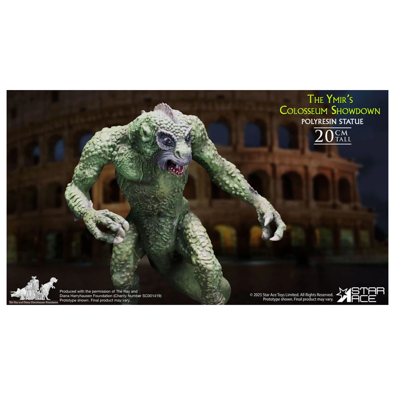 Ray Harryhausen Diorama 1/8 Starcie Ymira na Koloseum 20 cm zdjęcie produktu