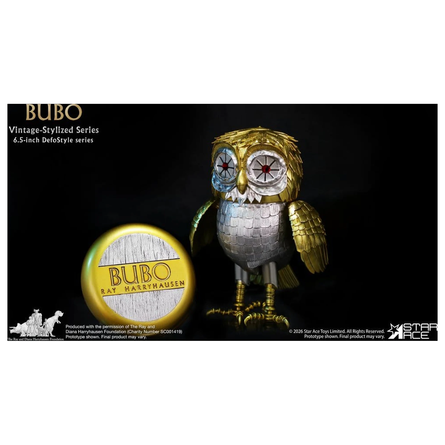 Kolekcja Ray Harryhausen DefoStyle Soft-vinyl Statua Bubo 17 cm zdjęcie produktu
