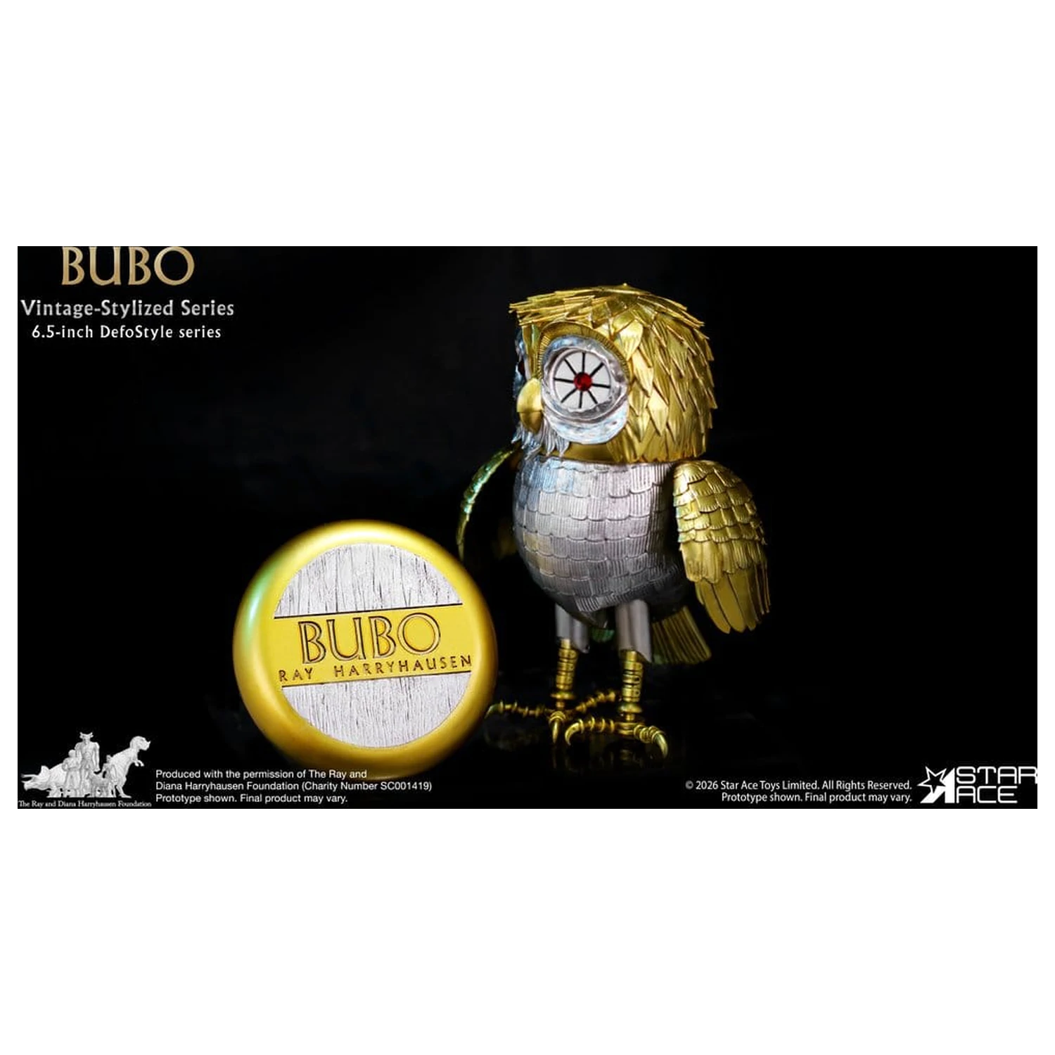 Kolekcja Ray Harryhausen DefoStyle Soft-vinyl Statua Bubo 17 cm zdjęcie produktu