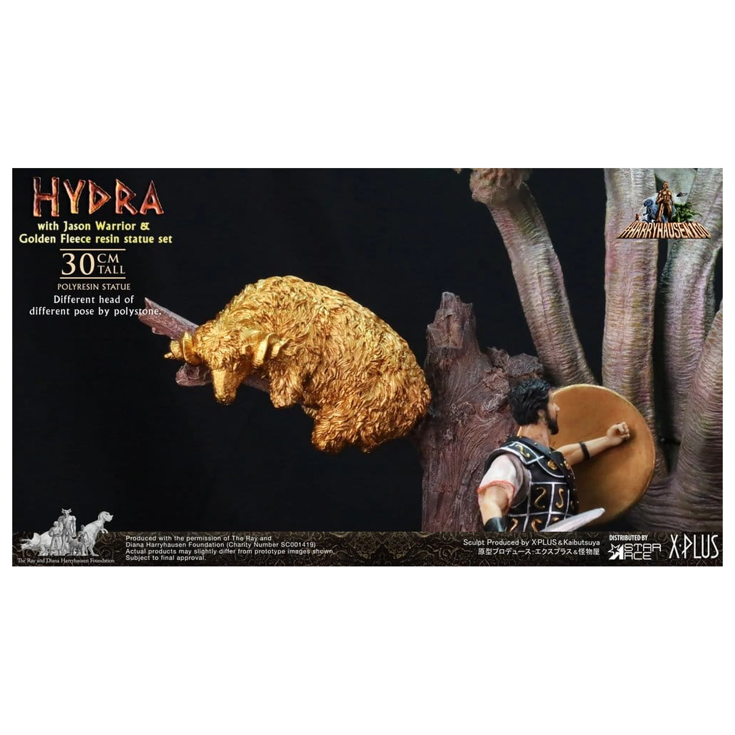 Pomalowana statuetka Ray Harryhausen Golden Fleece 18 cm zdjęcie produktu