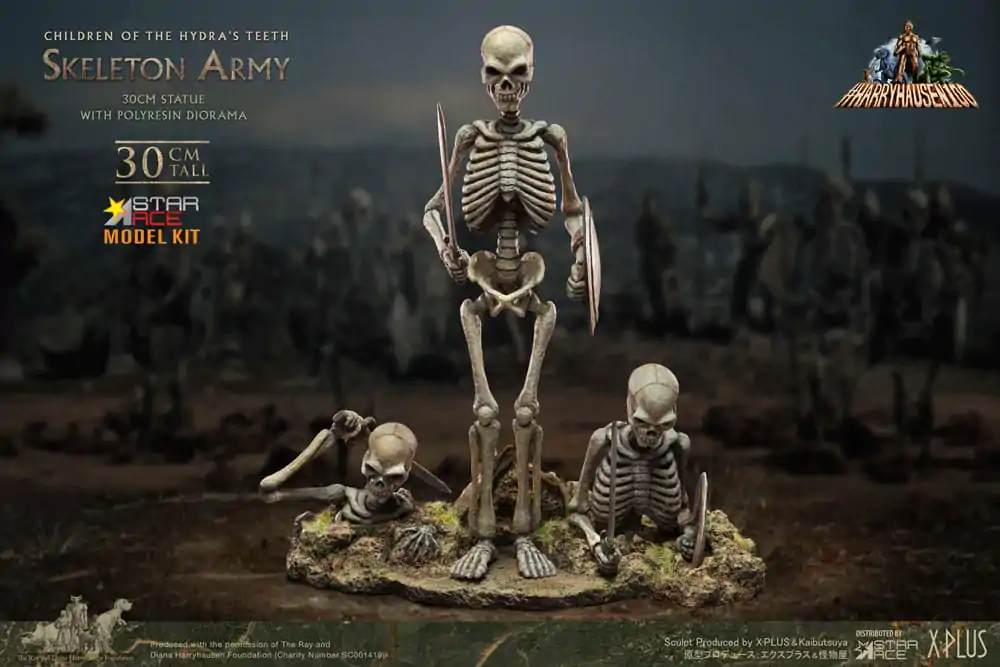 Ray Harryhausen´s Resin Model Kit Children of the Hydra´s Teeth Szkieletowa Armia 30 cm zdjęcie produktu