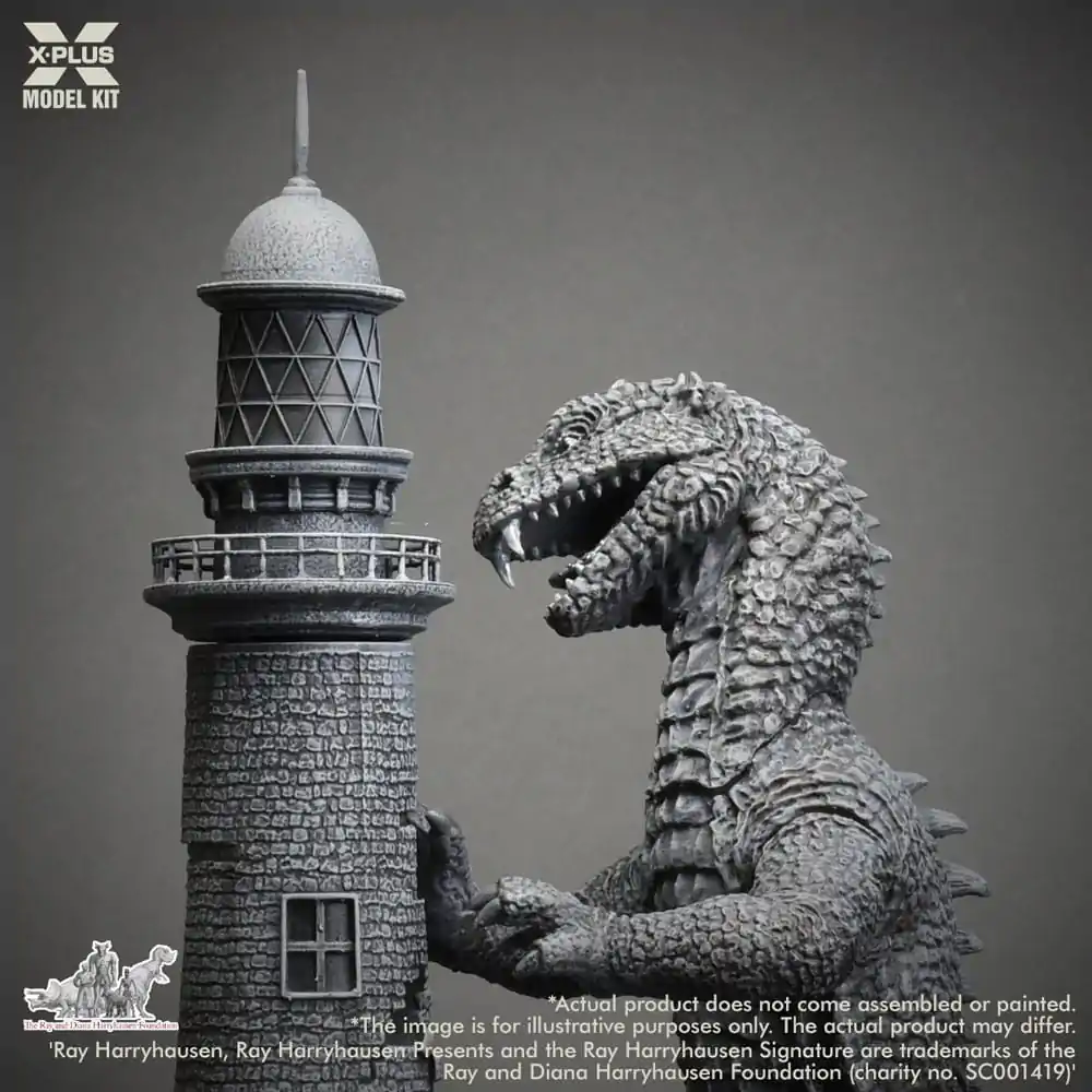 Plastikowy Model do Składania 1/72 Ray Harryhausen's Rhedosaurus 23 cm zdjęcie produktu