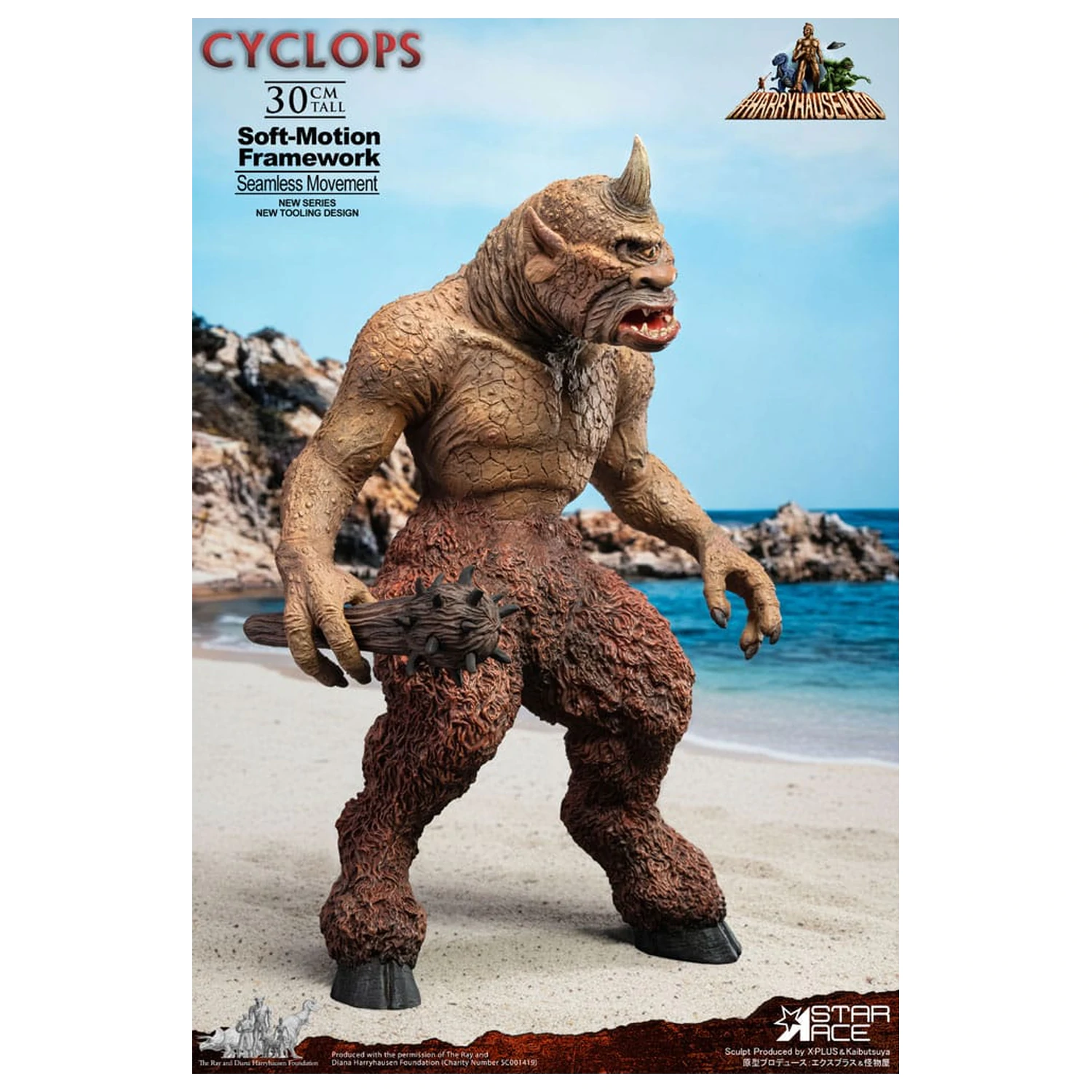 Ray Harryhausen Soft-Motion Series Statua Cyklop 30 cm zdjęcie produktu